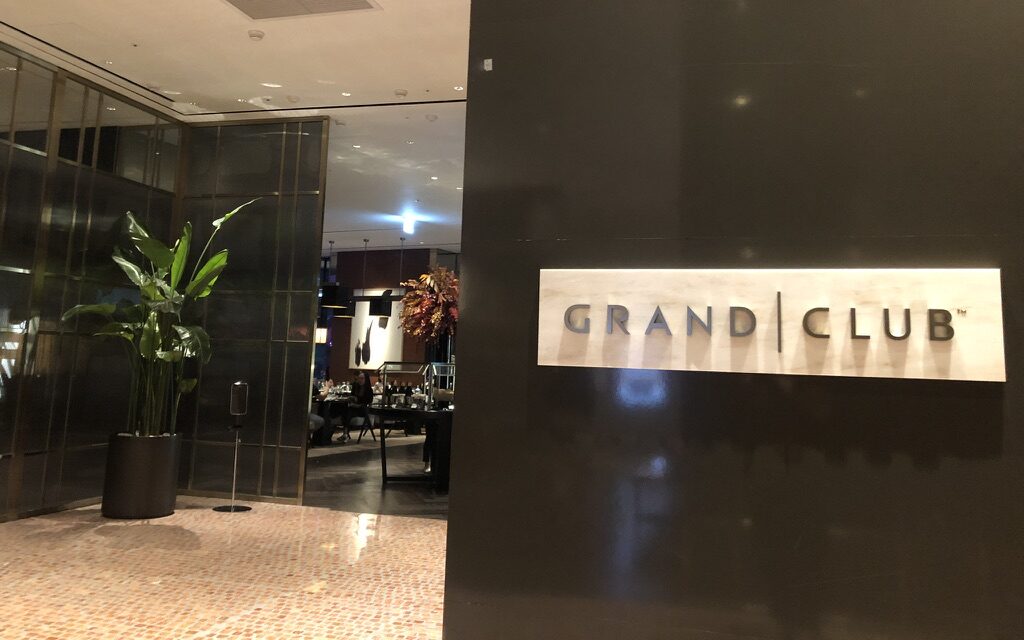 韓国チェジュ島にある「グランドハイアット済州」ホテルのグランドクラブ
